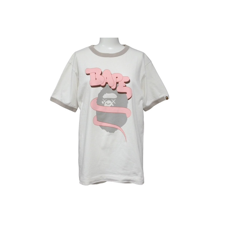 KAWS x A BATHING APE BAPE 精蟲迷彩 t-shirt