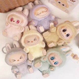 【現貨】Labubu 公仔 POP MART 心動馬卡龍 泡泡瑪特 拉布布 吊飾娃娃鑰匙扣 毛絨 盲盒 公仔 揹包掛件