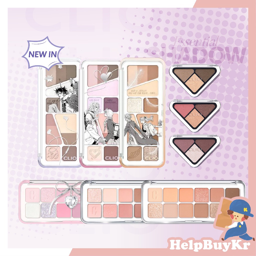 哈利波特｜玩具總動員聯名 【搬運工】Clio 12色眼影盤 clio眼影 眼影 眼影盤 十色眼影 韓國代購 Disney