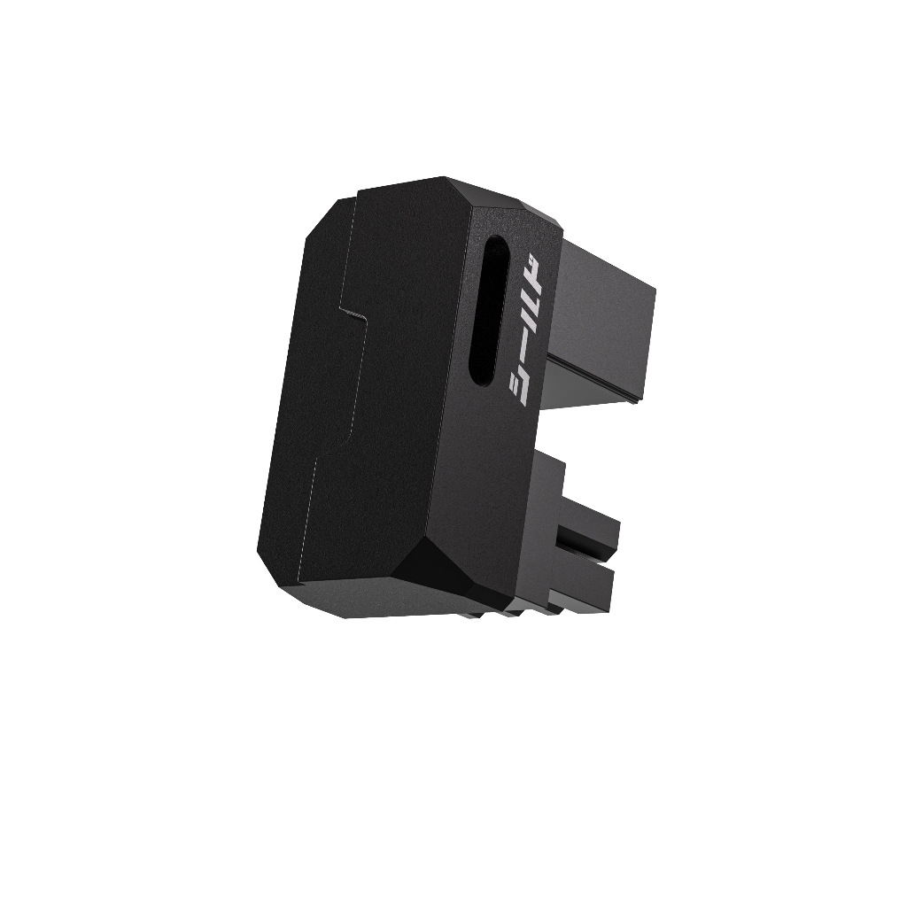 EZDIY-FAB 盾系列 反向 RVS 180度 8pin 轉接頭 黑/白/紅/紫 鋁散熱片 GPU 電源轉接器