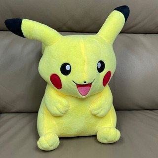 正版 寶可夢 皮卡丘 坐姿 絨毛娃娃 約30cm 一筆訂單最多2隻