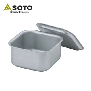 SOTO 極簡露營方型鍋 ST-3108 厚鋁1.6mm