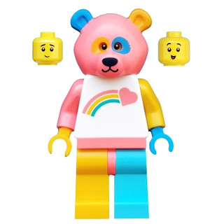 樂高 LEGO 71025 第19代人偶包 全新品 15號 Bear Costume Guy 彩虹熊