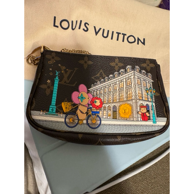 LV Louis Vuitton 小麻將包限量款