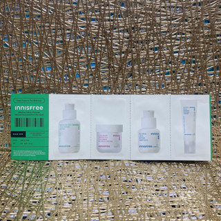 Innisfree 悅詩風吟 綠茶籽玻尿酸保濕精華 A醇淨膚超修護安瓶 修護霜 膠原勝肽緊緻澎澎霜 試用包