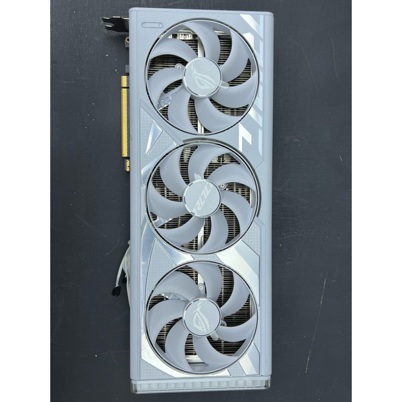 現貨 華碩 ROG RTX 4090 white 白色 散熱模組 一套 不含檔片 PCB板 螺絲部分缺