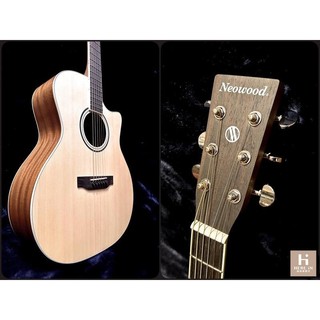 ▶合音樂器行◀ 全新 Neowood GA-1C 雲杉木合板 GA桶身 缺角 木吉他