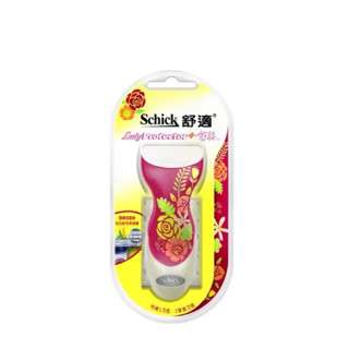 舒適 schick 舒絲 仕女除毛刀花語版 一刀把 兩刀片