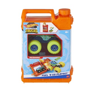 Mattel 風火輪大腳車-汽油桶遊戲組 Hot Wheels 風火輪 1:64 小汽車 正版 美泰兒