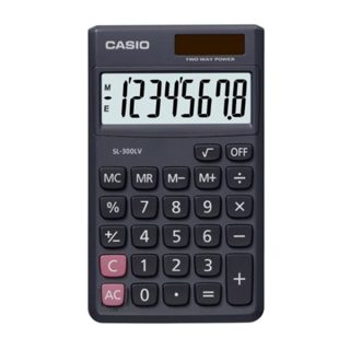 【環喬】CASIO 卡西歐 SL-300LV 8位數國考型商用計算機 考試用計算機 文具用品 辦公室文具
