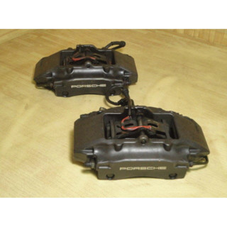 保時捷 Porsche 911 996 986 BREMBO 製 後輪四活塞煞車卡鉗 (編號:P0140)