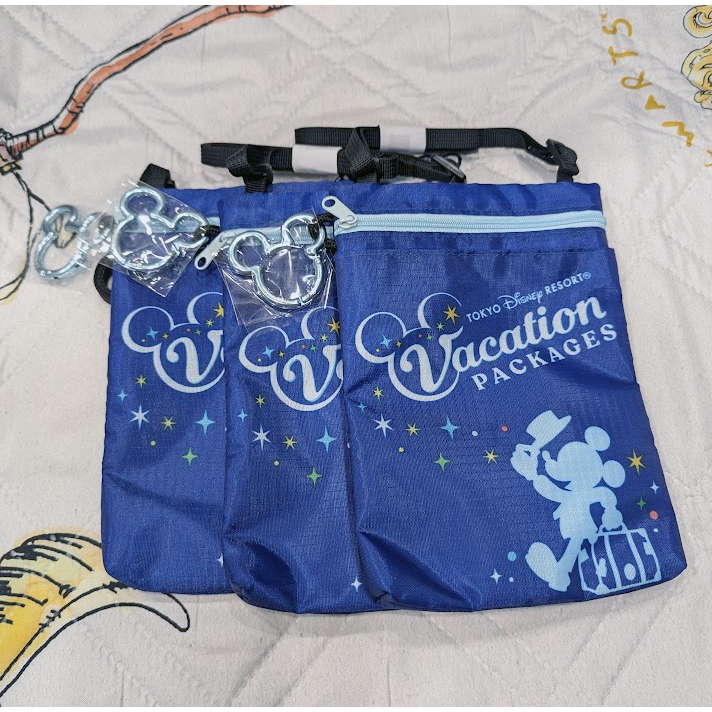 日本東京迪士尼 假期套票 限定背袋 Disney Vacation Packages