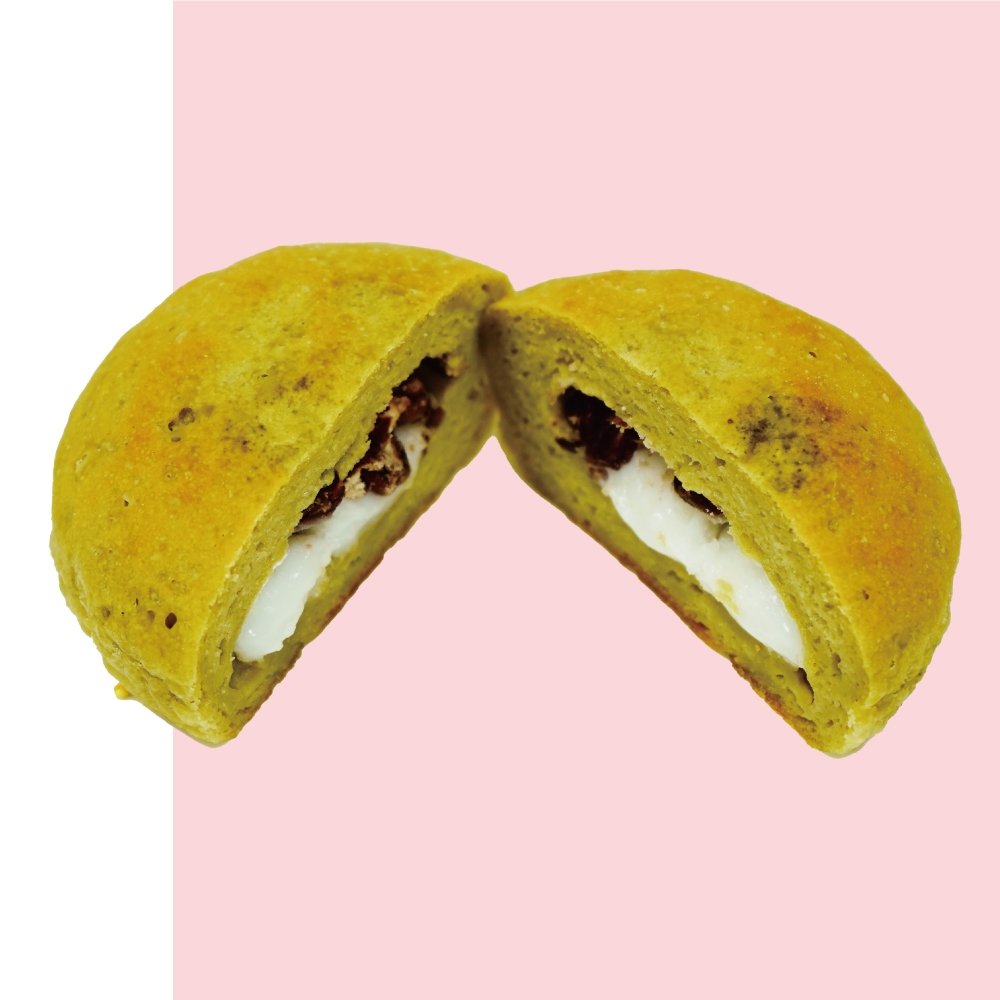 【奇蹟烘焙】紅豆麻糬米包 無麩質 全素