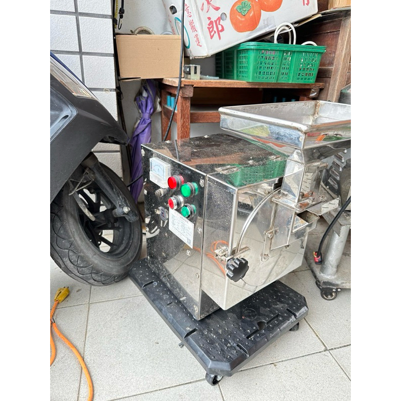 二手 油脂專用磨粉機 芝麻粉 花生 土豆 杏仁 瓜子 高油脂 五穀 磨粉 磨粉機