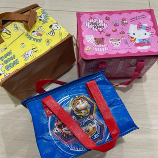 史努比 hellokitty 汪汪隊 湯姆貓與傑利鼠 保溫袋 保冷袋 便當袋 野餐袋 收納袋 飲料袋 手提袋