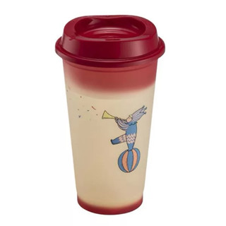 妞妞小舖 星巴克 starbucks 嘉年華踩球溫變 kermit 隨行杯 環保杯 隨身杯 變色 溫邊 交換禮物免運