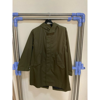 全新優衣庫UNIQLO 女裝 S號 綠 BLOCKTECH 大衣 防潑水 防風 外套