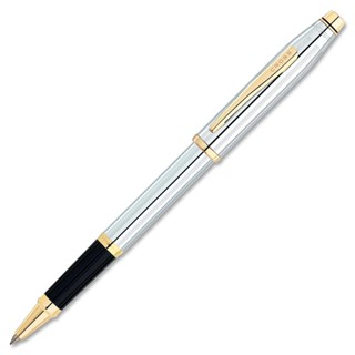 CROSS高仕 CenturyII世紀II亮鉻金夾鋼珠筆 贈筆芯手提袋