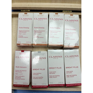 克蘭詩CLARINS彈簧水/氧氣亮白淡斑精華水/活齡撫紋精華水 10ml試用瓶 共8瓶