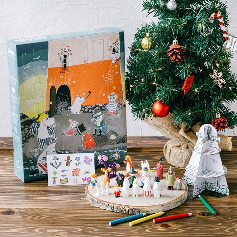 🎄moomin嚕嚕米🎄聖誕倒數日曆2024年 聖誕禮物 moomin 聖誕倒數月曆 芬蘭正版 預購