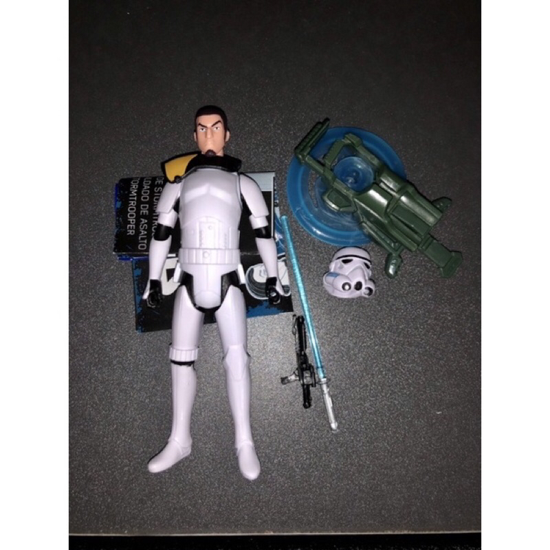 STAR WARS 星際大戰 Kanan Jarrus 凱南 賈勒斯 白兵 風暴兵 3.75 吋 1/18 人偶 孩之寶