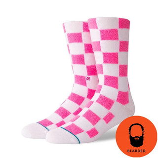 【 🇺🇸大鬍子美國襪子選品 】STANCE - BLOKZ CREW SOCKS經典印花設計系列街頭休閒長襪