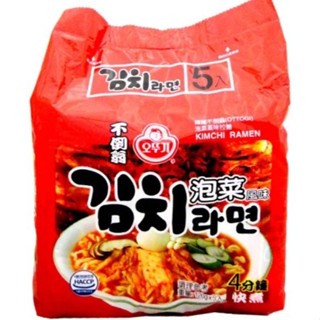 韓國 不倒翁泡菜風味拉麵