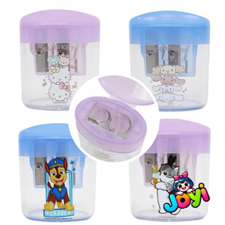 ⭐正版⭐現貨⭐三麗鷗 橢圓雙孔削筆器 汪汪隊立大功削筆器 雙孔削筆器 大耳狗 KITTY 削筆器 大小通吃削鉛筆器 削眉