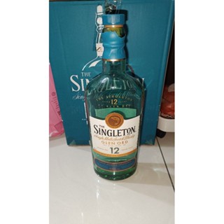 【銓芳傢俱】Singleton 蘇格登 亞洲版 12年單一麥芽威士忌 700ml 空酒瓶 釀酒釀醋 酒瓶切割 DIY
