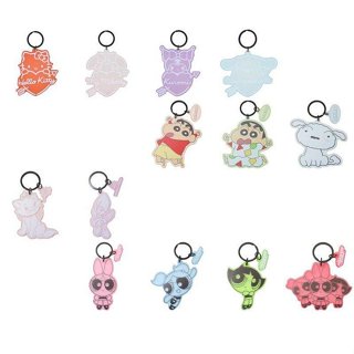♥小玫瑰日本精品♥ Hello Kitty 美樂蒂 酷洛米 大耳狗 蠟筆小新 飛天小女警 迪士尼 造型壓克力吊飾 ~ 3