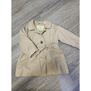 ZARA BABY風衣舖棉外套秋冬外套微長版外套