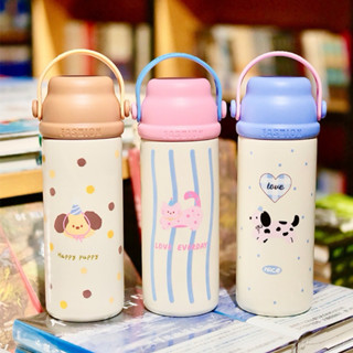 💕百盛商行💕500ml 兒童保溫瓶 保溫杯 不銹鋼保溫杯 304不銹鋼 兒童水杯 保冰保冷保溫外出壺 旅行 網美咖啡杯