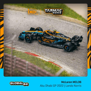 ［現貨］F1麥拉倫 Mclaren MCL36 阿布扎比站 特別塗裝 1:64 Tarmac模型