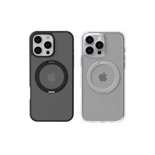 TORRAS-APPLE-IPHONE-16Pro-360度旋轉支架防摔磁吸殼