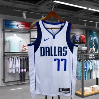 NBA球衣 小牛隊 歐文Kyrie Irving厄文球衣 77號東契奇 籃球衣 籃球訓練服 速幹排汗運動SW 熱壓背心