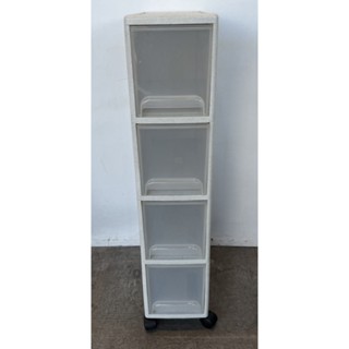 【優質中古傢俱選宏品】二手傢俱家電買賣 A4110631*4格收納櫃*電器架 矮櫃 高低櫃 沙發櫃 邊櫃 碗盤餐櫃 租屋