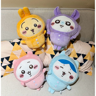 ┃吉伊卡哇┃🇯🇵日本正版 現貨 景品 超big 睡衣派對 娃娃 玩偶 小可愛 小八貓 小兔兔 小桃 日本代購 牛牛天地