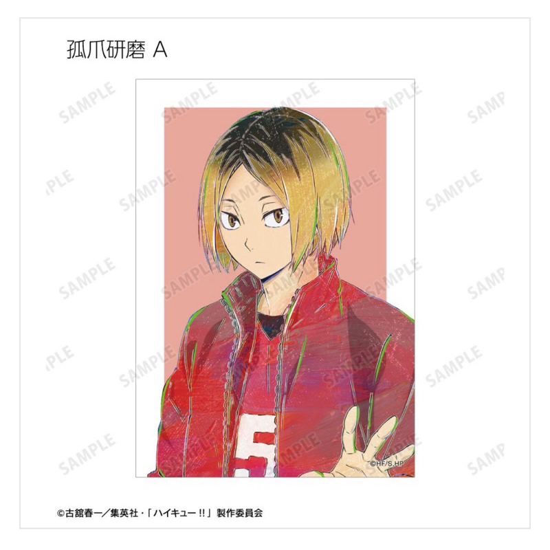 新品【ハイキュー!!】排球少年Ani-Art第5弾相卡。孤爪研磨 A款。孤爪研磨 B款