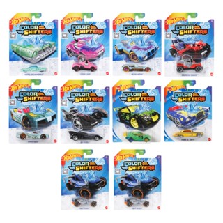 Mattel 風火輪瞬間變色火辣跑車 原箱10入(R箱號) Hot Wheels 風火輪 1:64 小汽車 合金車