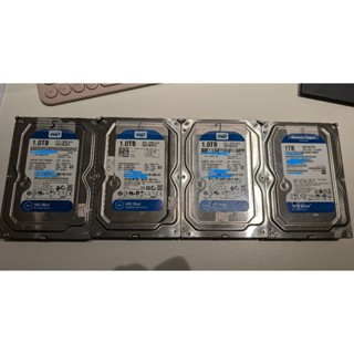 WD 威騰 [藍標] 1TB 3.5吋桌上型硬碟(10EZEX)(二手)