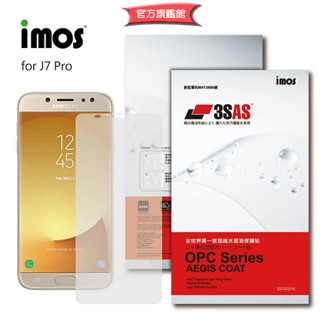 imos【官方旗艦館】3SAS SAMSUNG J7 Pro 疏油疏水螢幕保護貼 塑膠製品