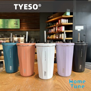 Home Tune家音 TYESO不鏽鋼保溫杯咖啡杯600mL｜冰霸杯 隨行咖啡杯 環保杯 飲料杯 HC-018 4K
