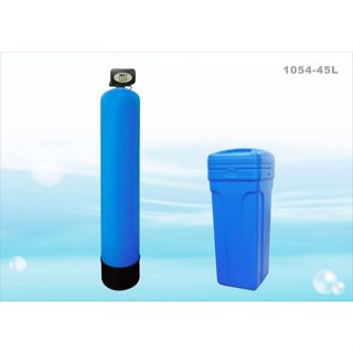 【水易購淨水中壢店】ADD-45L全自動樹脂軟水器/1054-45L(含鹽桶)附一包鹽錠/ 除水垢/除石灰質