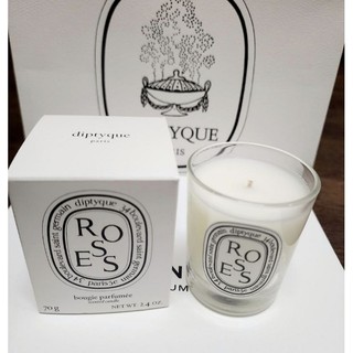 全新diptyque 玫瑰香氛蠟燭 70g/專櫃帶回/中文標