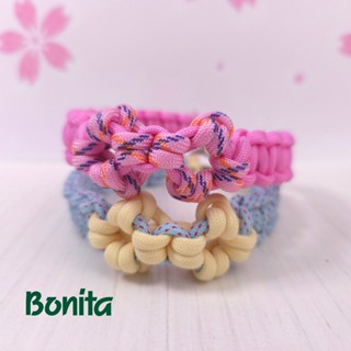 【Bonita 手作館】4mm傘繩/988-4102-純手工編織/小花 手腕手機繩【現貨】