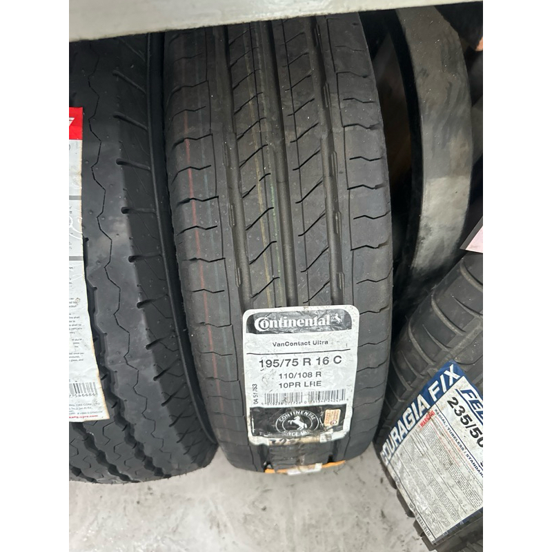 [ 瘋輪胎 ] 德國馬牌 vancontact 195/75-16 特賣完工價含安裝加輪胎平衡