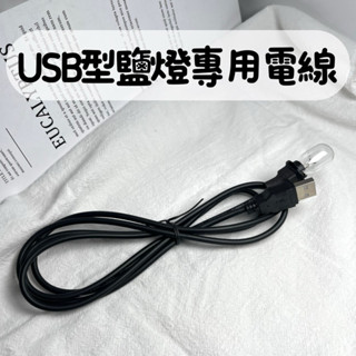 ✨ 6V 4W／USB鹽燈專用電線組✨可分開買 線頭1.7cm 小尺寸✅小鹽燈適用 鹽燈電線 鹽燈燈泡 USB電線 燈泡