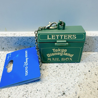 日本東京迪士尼 信箱 造型 吊飾 掛飾 mail box 綠色 Tokyo Disneyland
