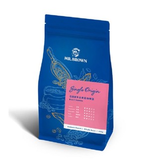 伯朗 巴西聖多士咖啡豆 450g【家樂福】
