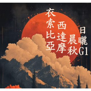 (2024最後數量) 獵豆工坊🐆 衣索比亞 西達摩 晨秋 日曬 G1 咖啡生豆500g